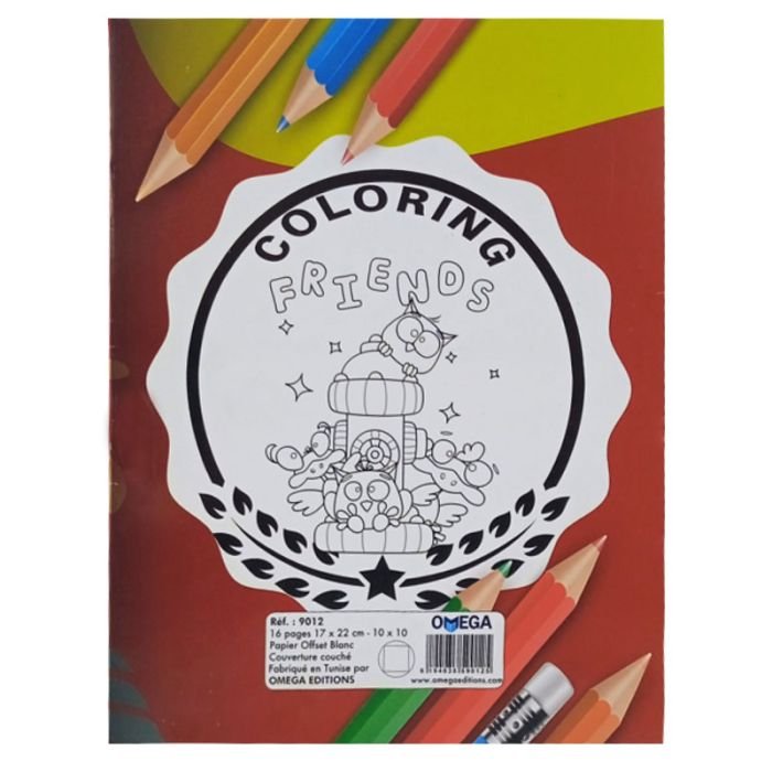 Cahier de dessin OMEGA 16 Pages 17 x 22 cm 10/10 – Image 2